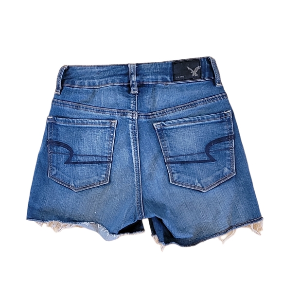 American Eagle Hi-Rise Shortie Shorts - Picture 2 of 3